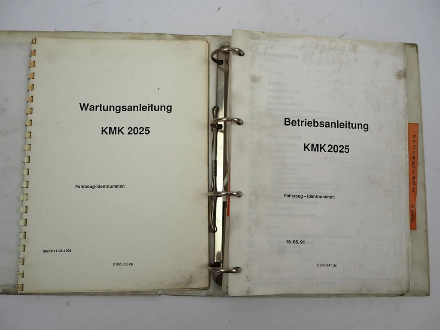 Krupp KMK 2025 Mobilkran Betriebsanleitung Bedienung Wartung Schaltplan 1991