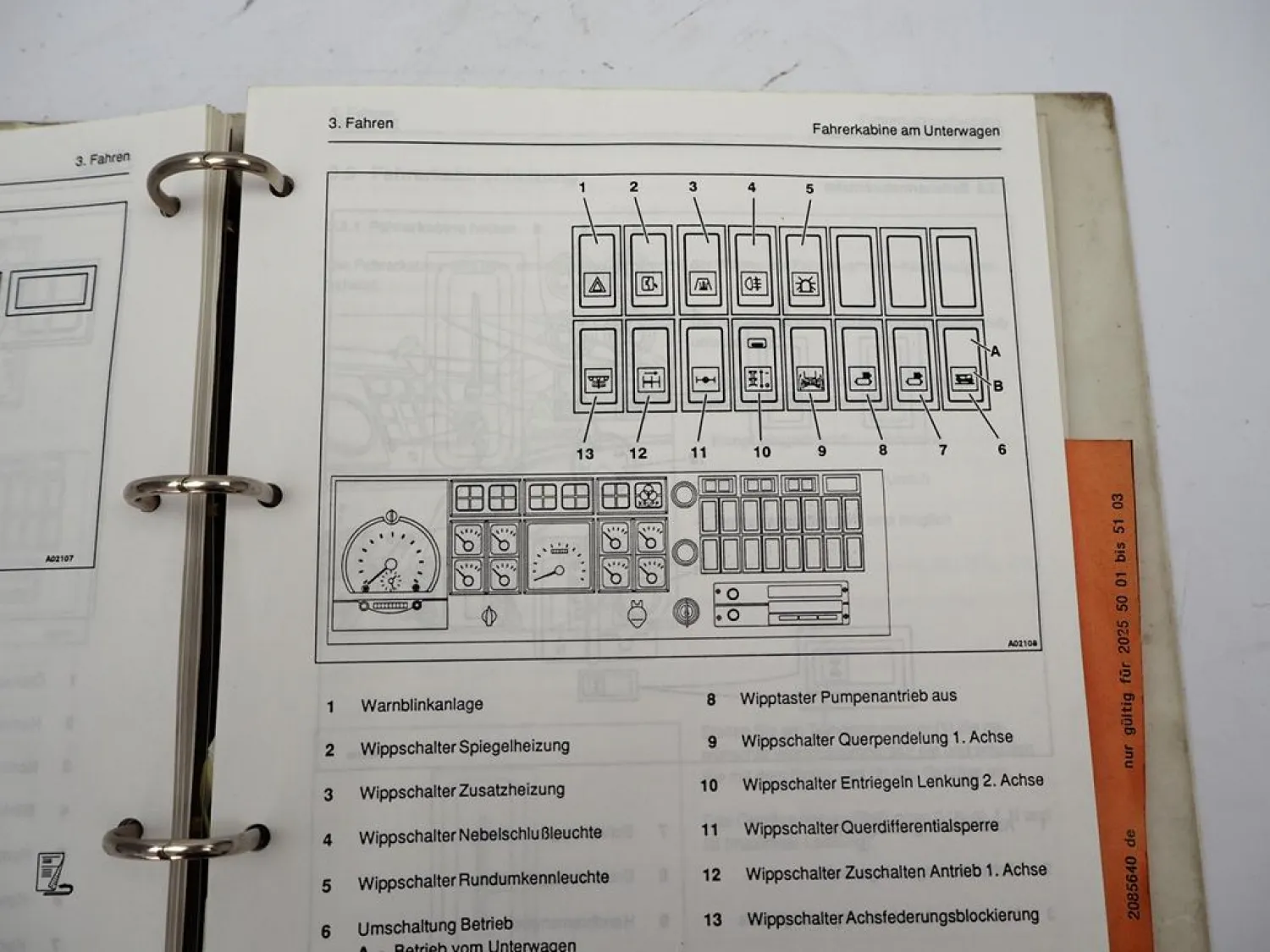 Krupp KMK 2025 Mobilkran Betriebsanleitung Bedienung Wartung Schaltplan 1991