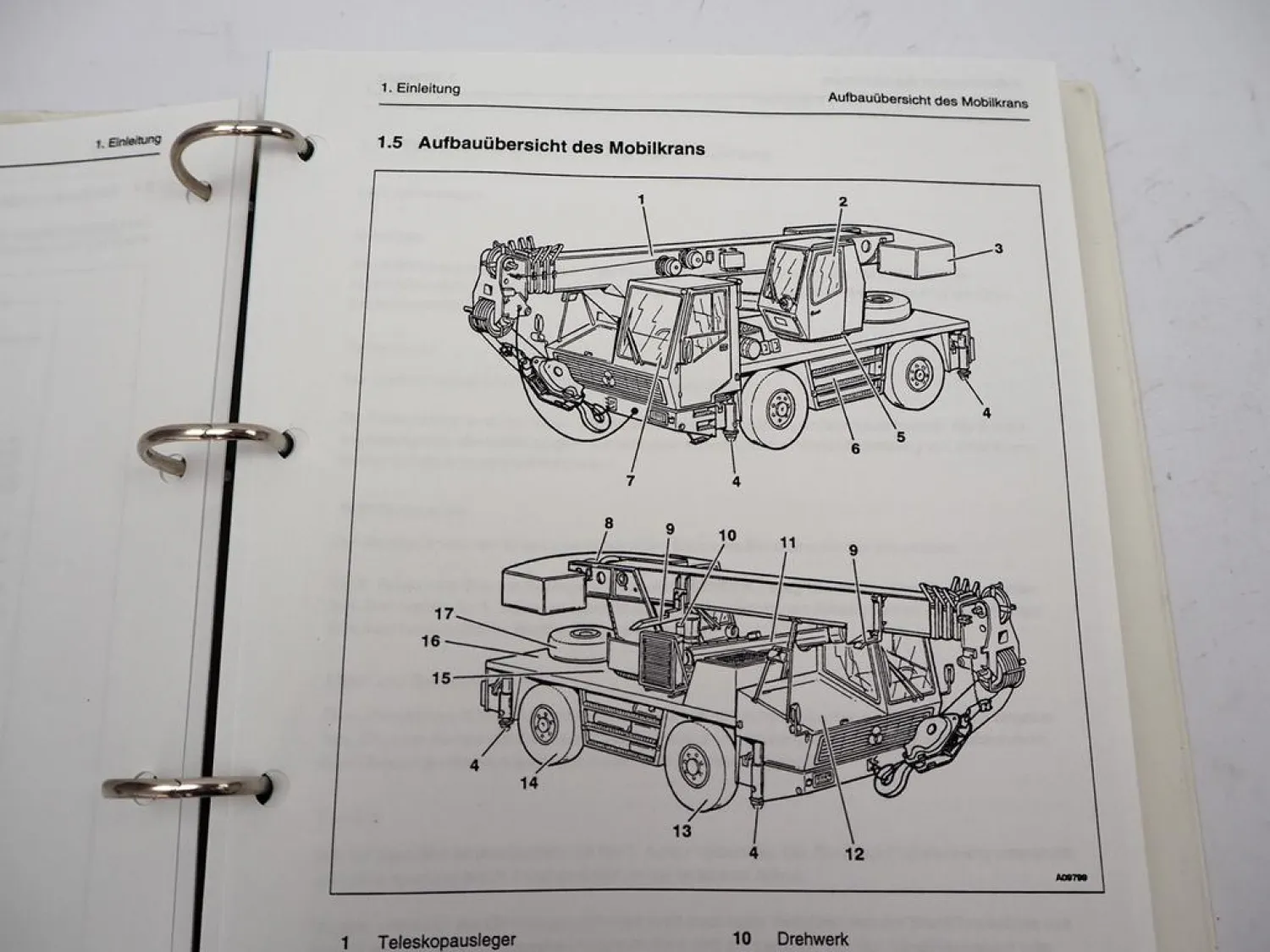Krupp KMK 2025 Mobilkran Betriebsanleitung Bedienung Wartung Schaltplan 1994