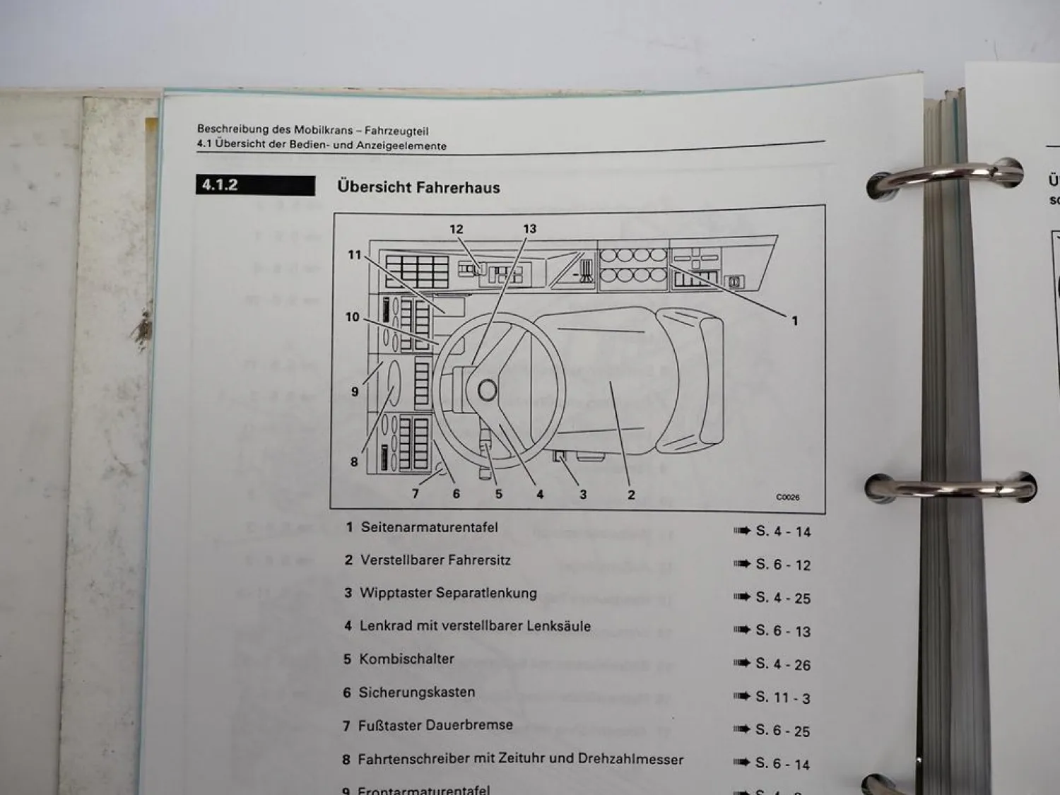 Krupp KMK 3050 Mobilkran Betriebsanleitung Bedienungsanleitung Schaltplan 1994