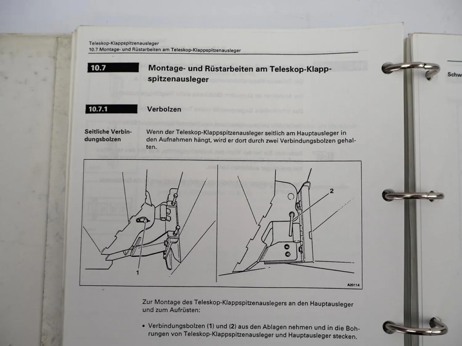Krupp KMK 3050 Mobilkran Betriebsanleitung Bedienungsanleitung Schaltplan 1994