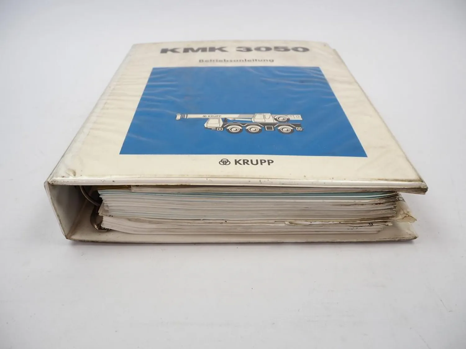 Krupp KMK 3050 Mobilkran Betriebsanleitung Bedienungsanleitung Schaltplan 1994