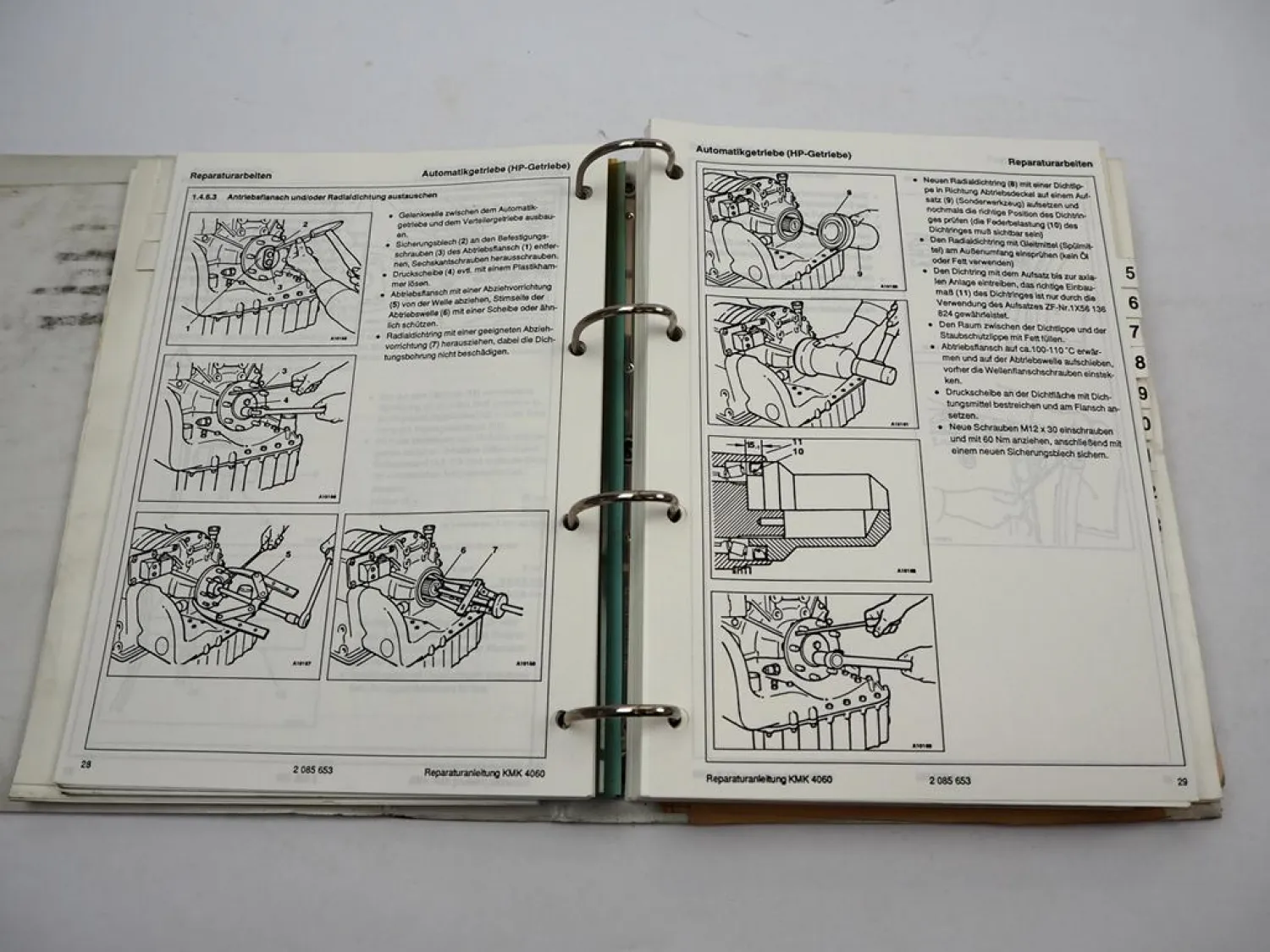 Krupp KMK 4060 Mobilkran Werkstatthandbuch Reparatur Wartungsanleitung 1991
