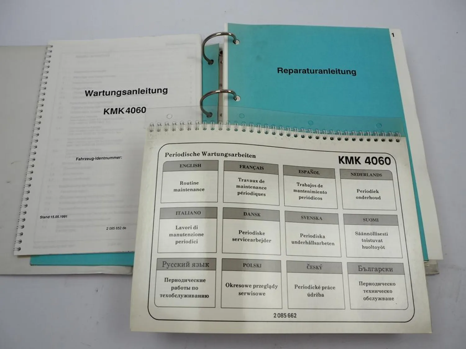 Krupp KMK 4060 Mobilkran Werkstatthandbuch Reparaturanleitung Wartung 1991