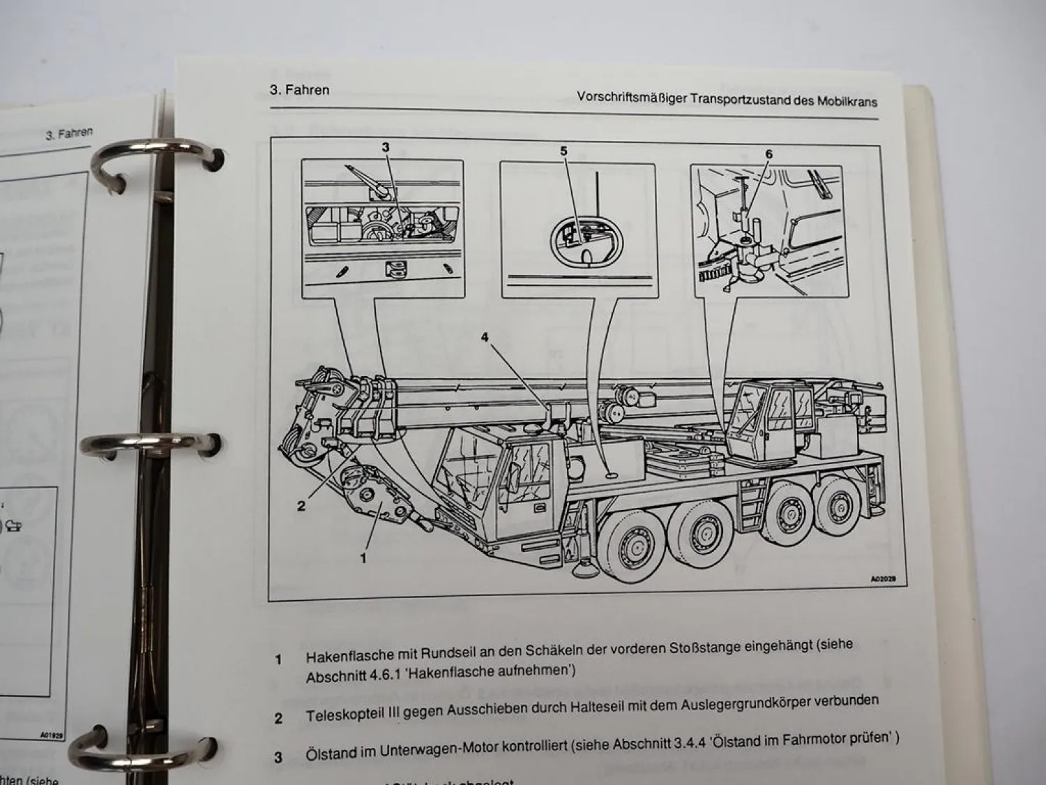 Krupp KMK 4070 Mobilkran Betriebsanleitung Bedienung Schaltplan 06/1993