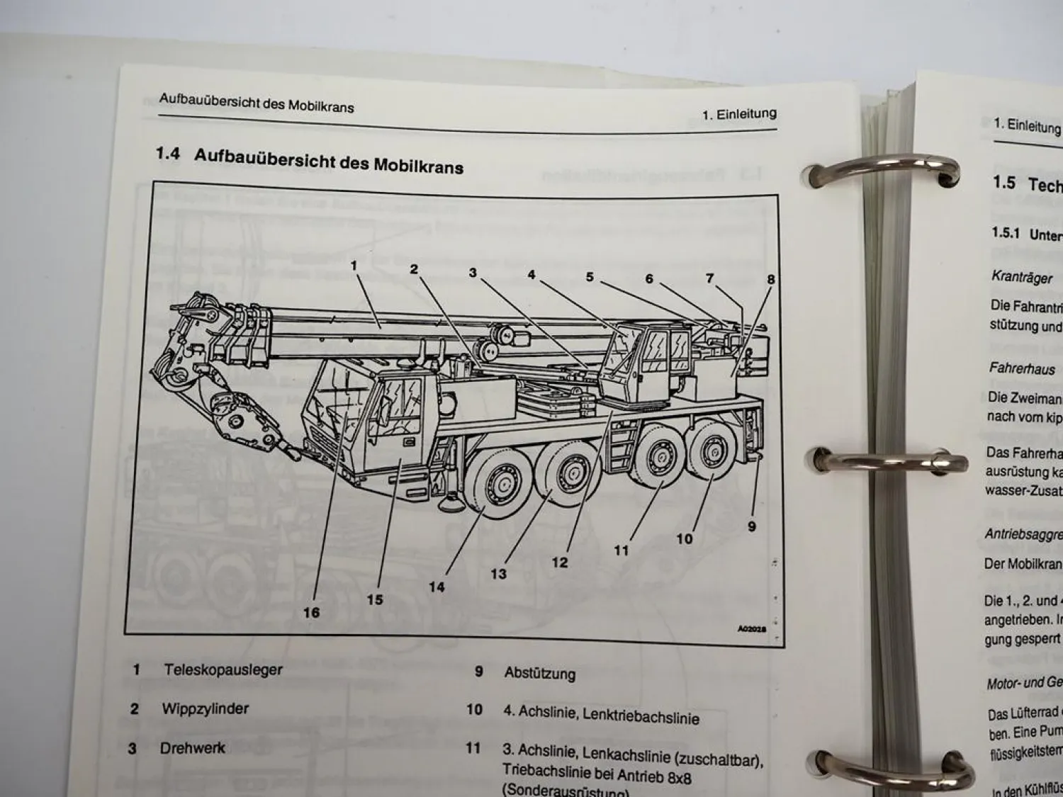 Krupp KMK 4070 Mobilkran Betriebsanleitung Bedienung Wartung Schaltplan 08/1991
