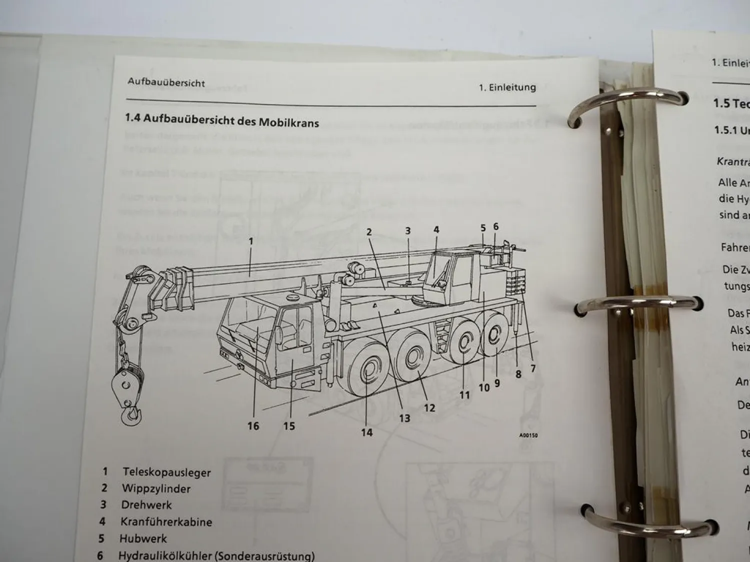 Krupp KMK 4070 Mobilkran Betriebsanleitung Bedienung Wartung Schaltplan 12/1989