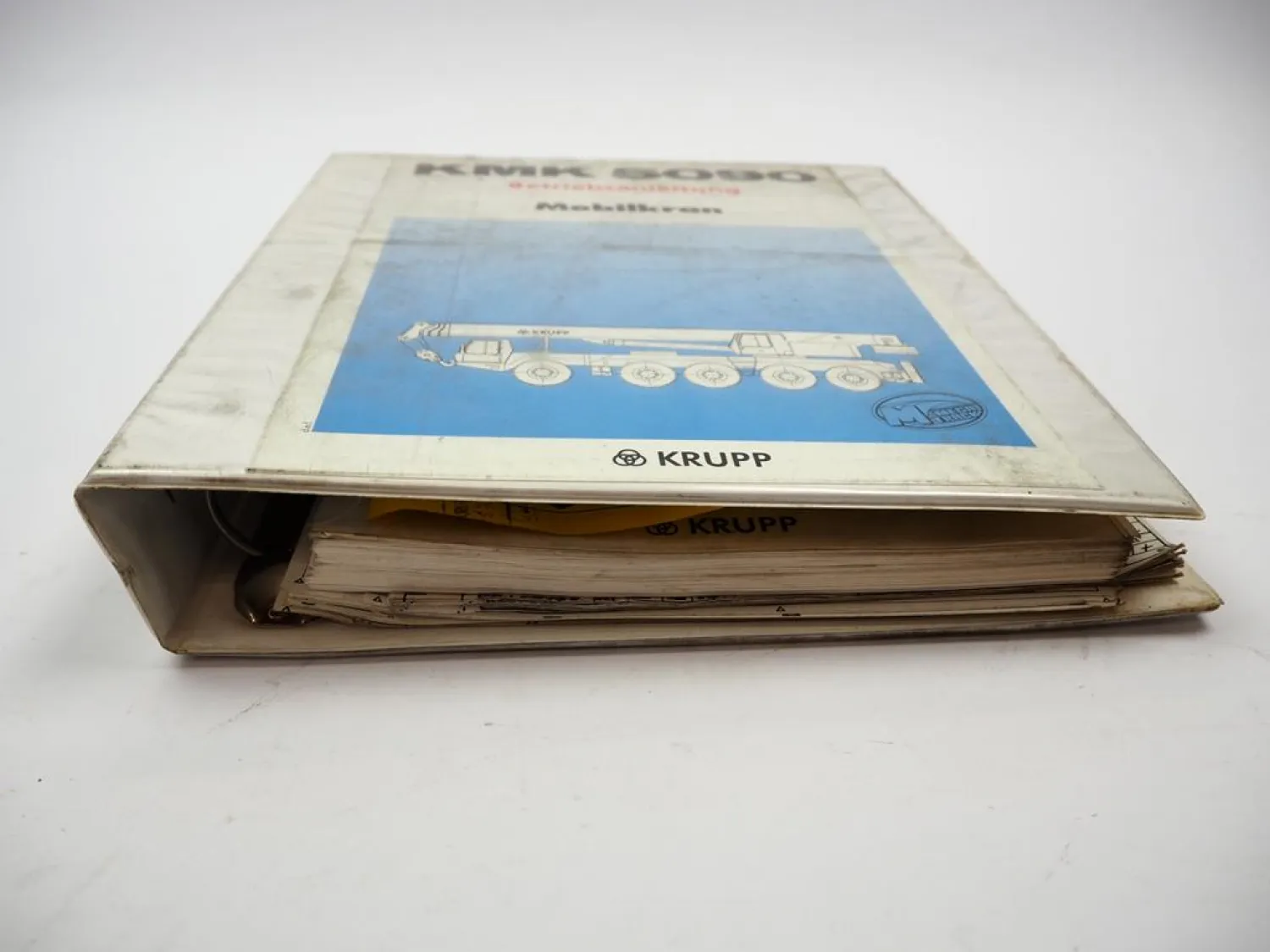Krupp KMK 5090 Mobilkran Betriebsanleitung Bedienung Wartung Schaltplan 1990