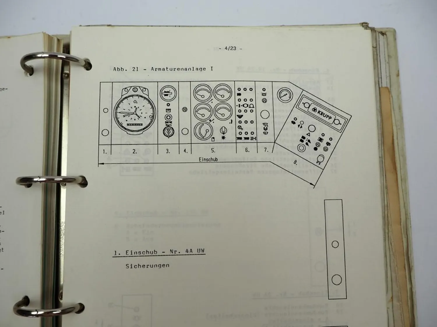 Krupp KMK 5100 Mobilkran Betriebsanleitung Bedienung Wartung Schaltplan 1987