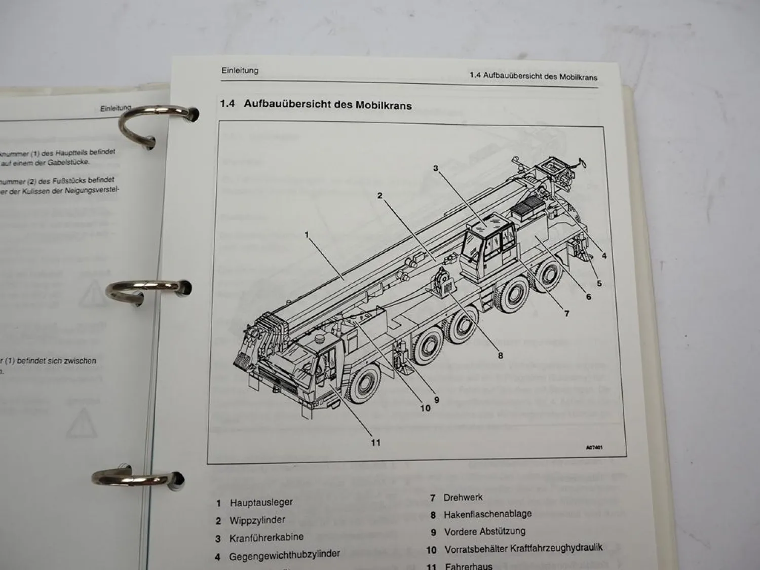 Krupp KMK 5120 Mobilkran Betriebsanleitung Bedienungsanleitung Schaltplan 1993