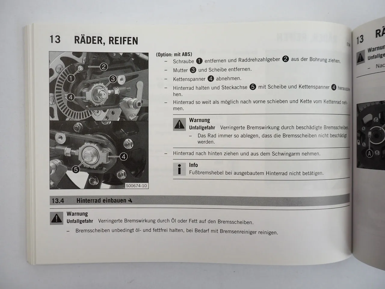 KTM 125 200 Duke Motorrad Bedienungsanleitung Betriebsanleitung 2015