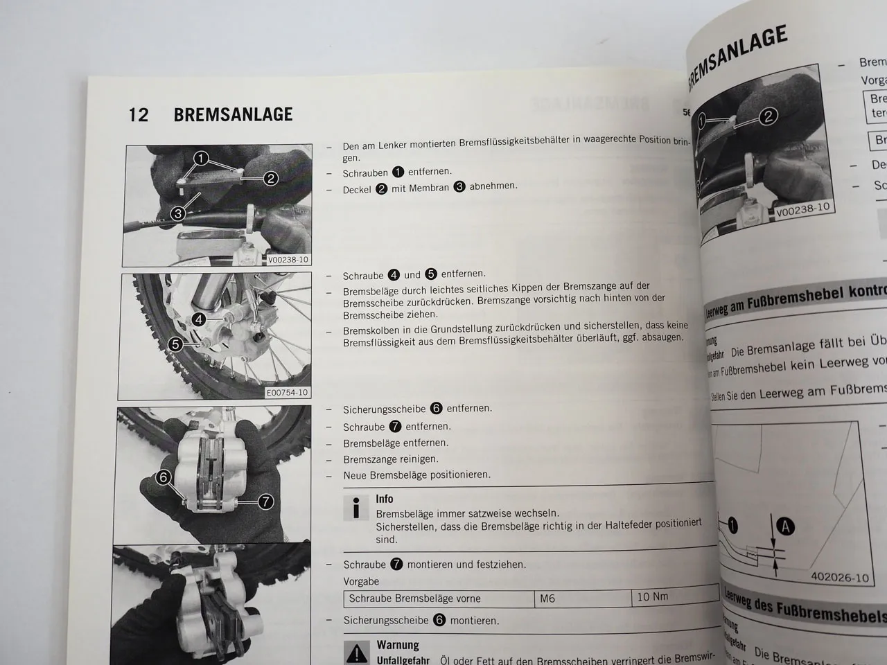 KTM 65 SX Motorrad Bedienungsanleitung Betriebsanleitung 2018