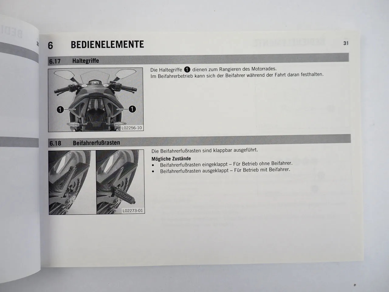 KTM RC390 Motorrad Bedienungsanleitung Betriebsanleitung 2015