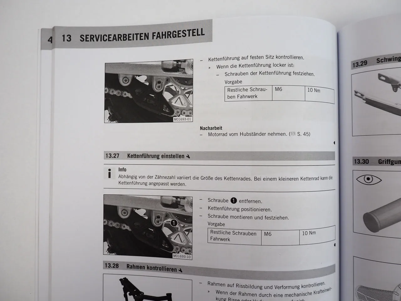 KTM SX-E5 F3001T6 Motorrad Bedienungsanleitung Betriebsanleitung 2020