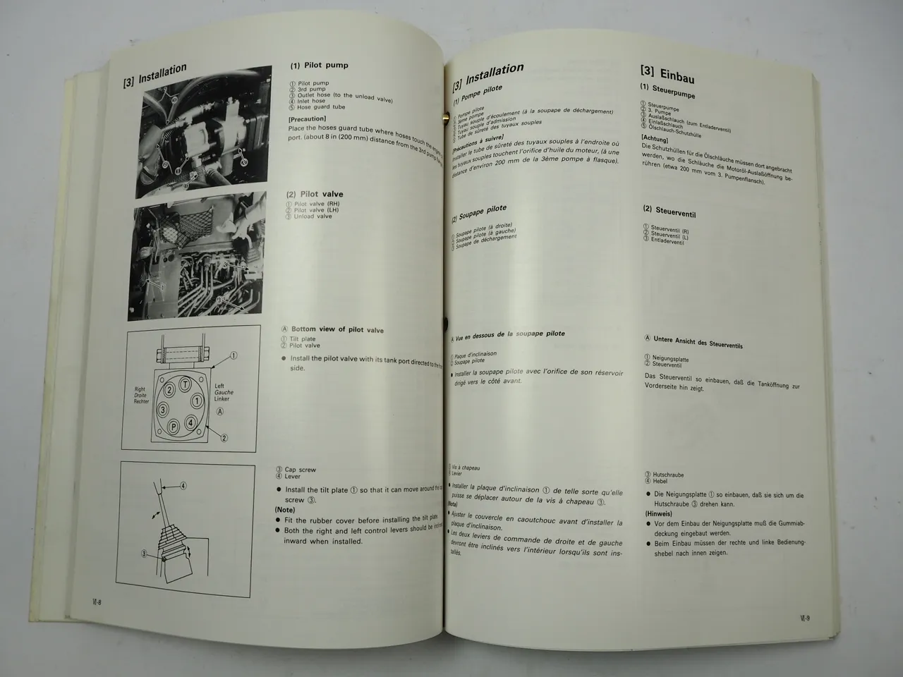 Kubota KH 191 Bagger Werkstatthandbuch Nachtrag Workshop Manual Addition