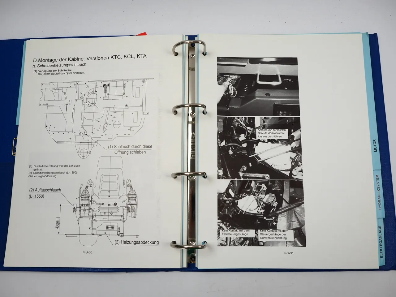 Kubota U45-3 Bagger Werkstatthandbuch Nachtrag Reparaturanleitung