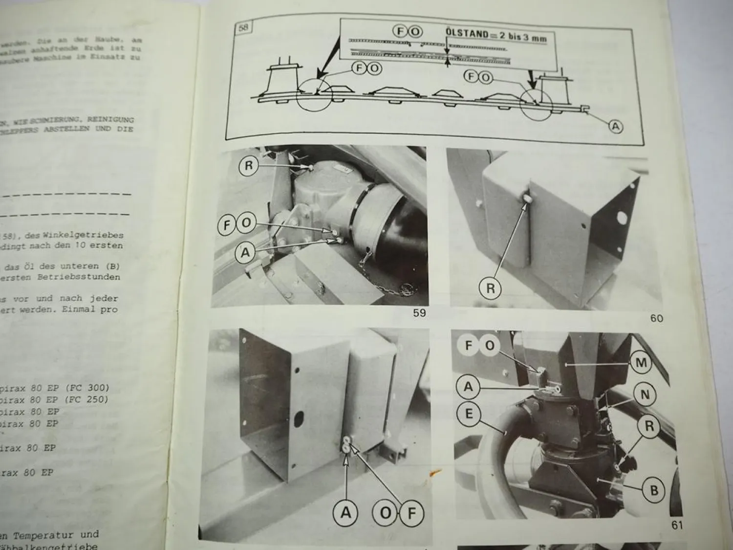 Kuhn FC 250 300 G RG Mähaufbereiter Zetter Montage- u Betriebsanleitung 1993