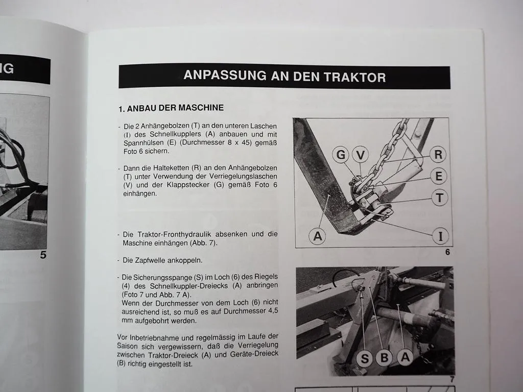 Kuhn GMD 602 702 802 F Front Scheibenmäher Betriebsanleitung Montage 2000