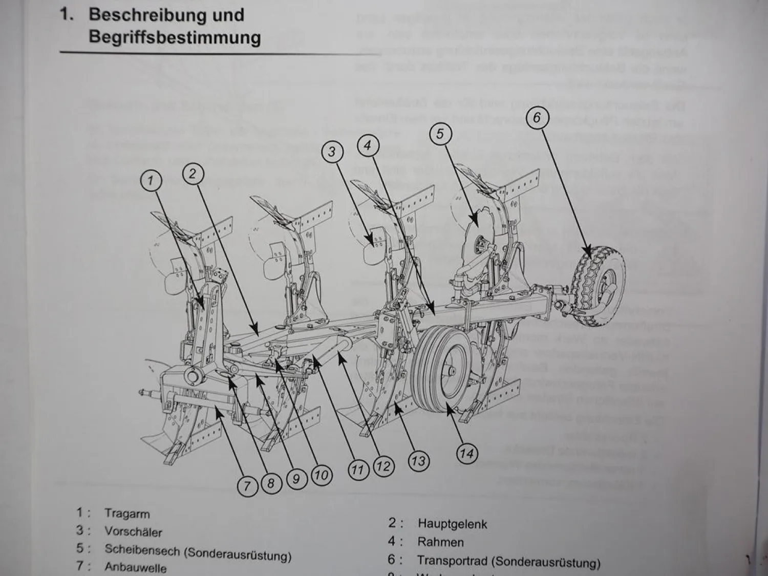 Kuhn Multi Master 112 3E 4T Volldrehpflug Betriebsanleitung 2006