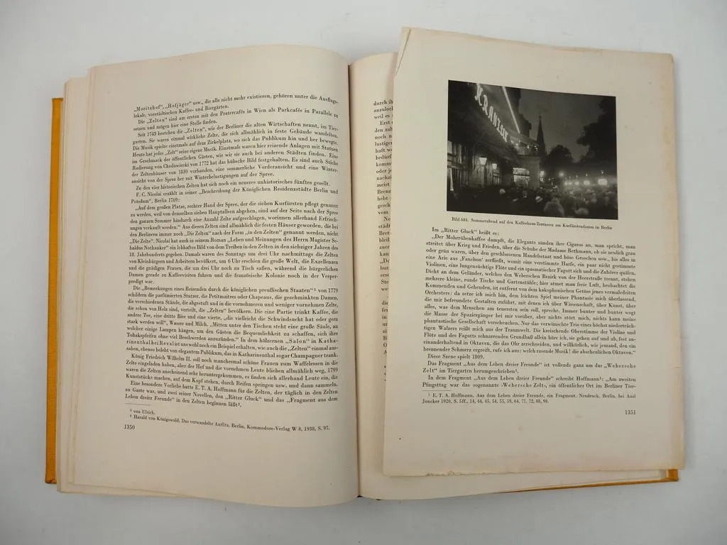 Kulturgeschichte der Gaststätte von Friedrich Rauers 1941 Band 1 und 2