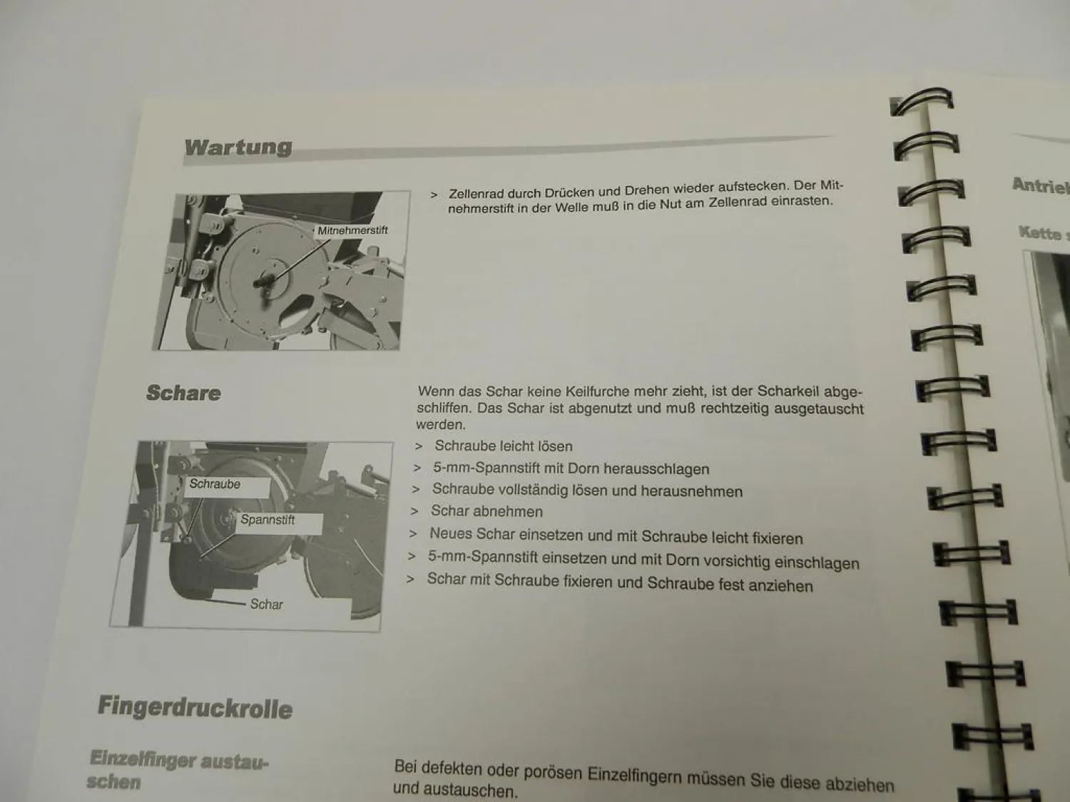 Kverneland Vicon Unicorn Sämaschine Betriebsanleitung Bedienung Wartung 2010