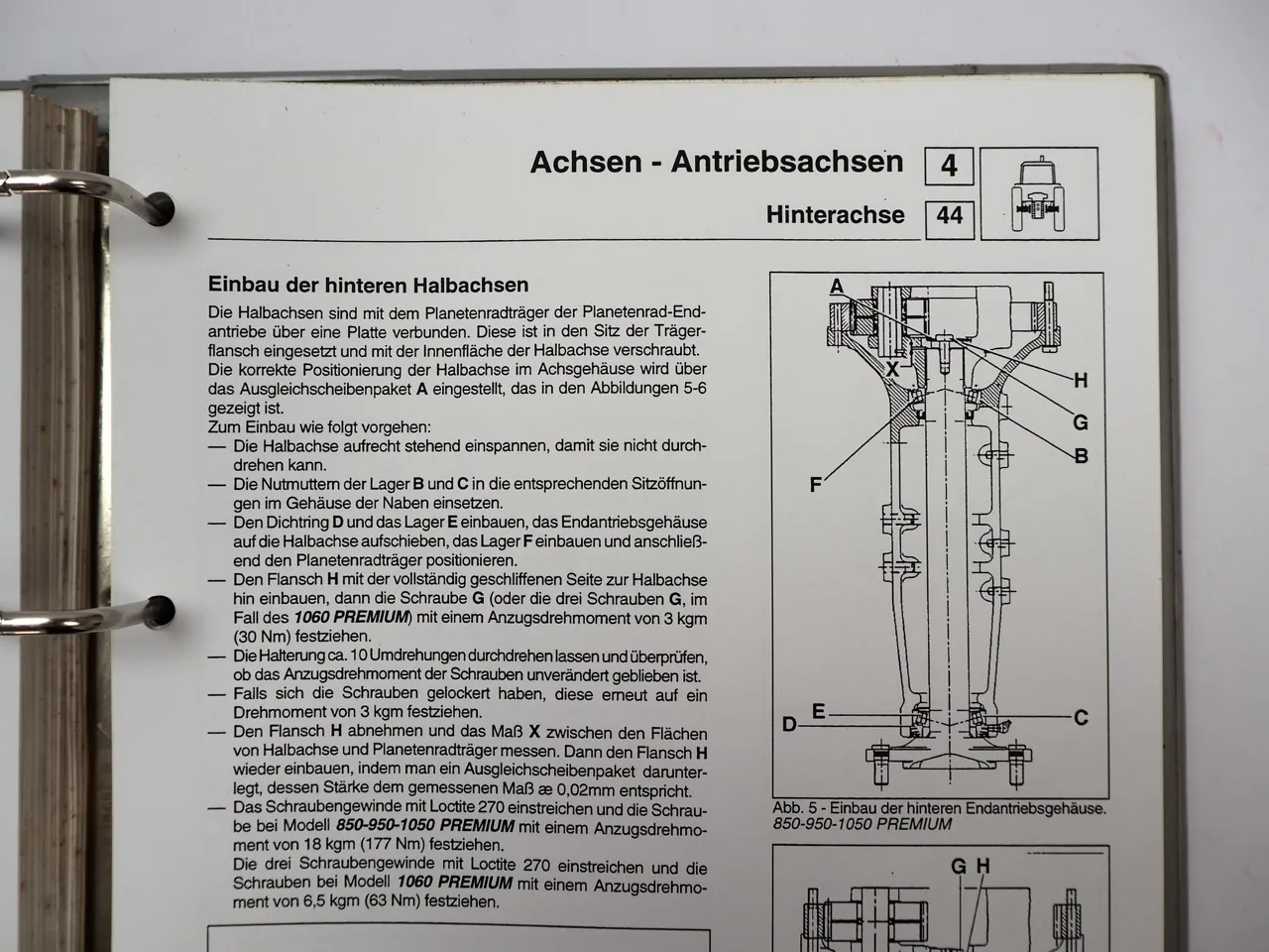 Lamborghini 850 950 1050 1060 Premium Werkstatthandbuch Reparaturanleitung 1997
