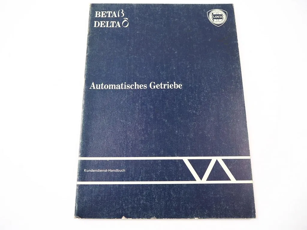 Lancia Beta HPE Coupe Trevi Delta 1500 Werkstatthandbuch Automatikgetriebe A.P.