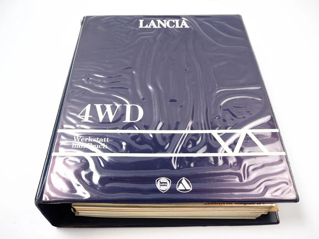 Lancia Prisma Delta HF integrale 16v 4WD Werkstatthandbuch 1986 / 89 Reparatur