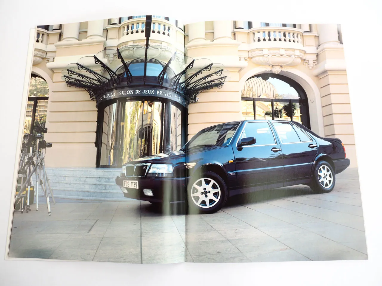 Lancia Thema Prospekt Technische Daten 1992