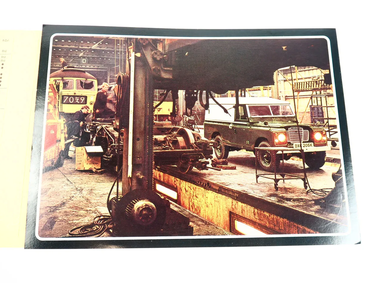 Land Rover 109 mit langem Radstand Prospekt ca. 1975