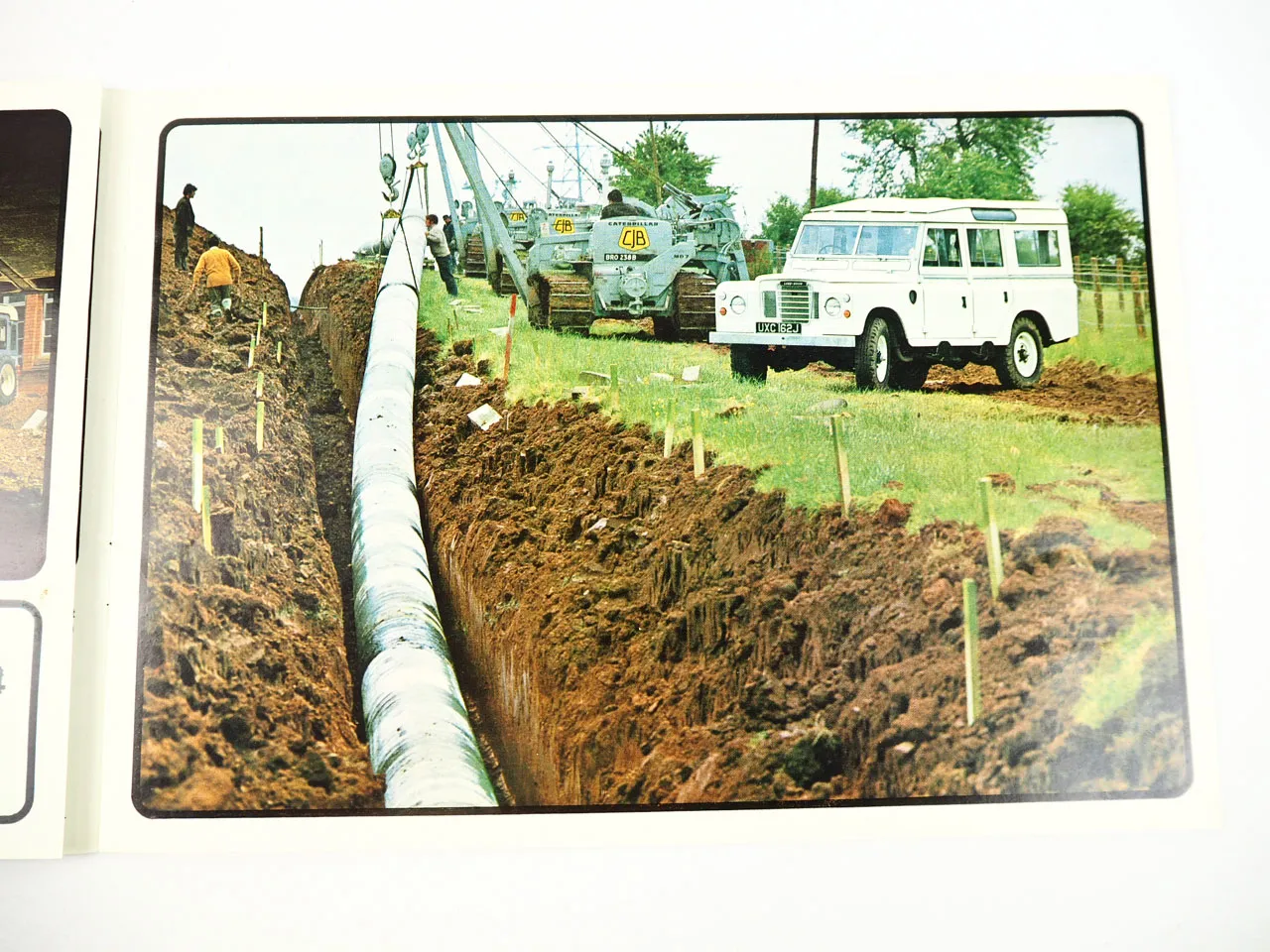 Land Rover 88 109 Station Wagen mit 7 10 12 Sitzen Prospekt ca. 1975