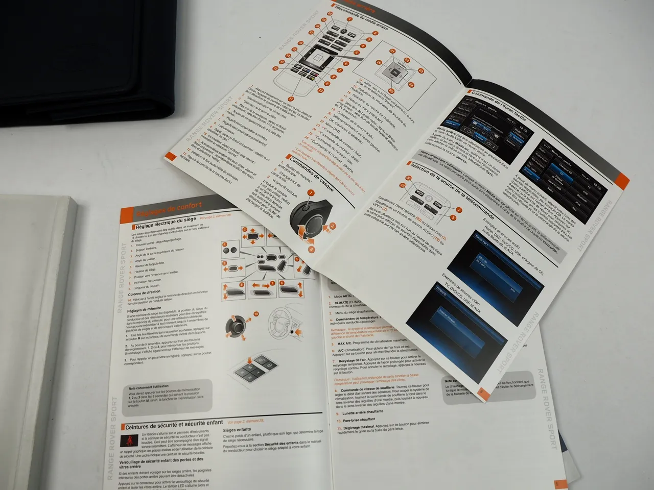 Land Rover Range Rover Sport Manuel du conducteur 2014
