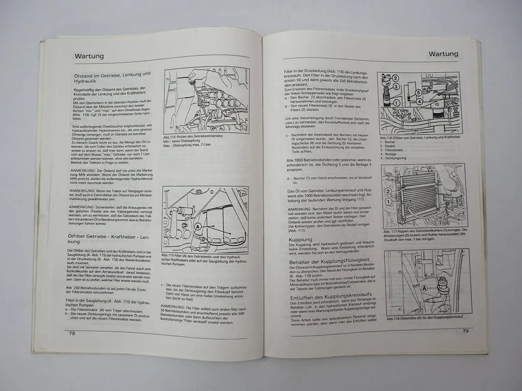 Landini Legend 105 115 130 145 165 Top Techno Delta-Six Betriebsanleitung 1999