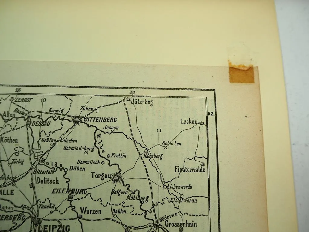 Landkarte Übersichtkarte Böhmen und Schlesien aus illustr. Zeitung 1866