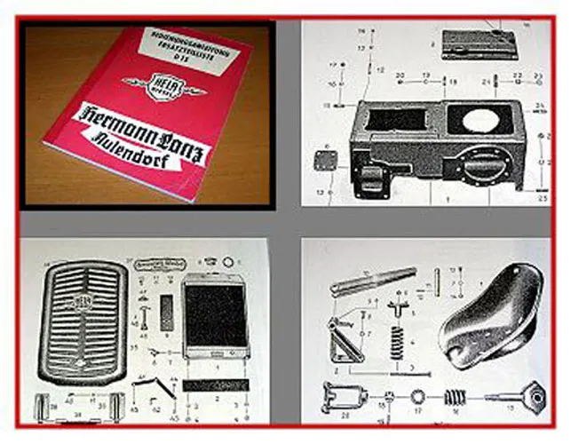 Lanz Hela D15 Bedienungsanleitung Ersatzteilliste