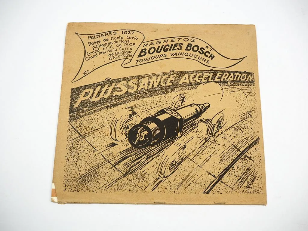 LAVALETTE Bosch 1938 Brochure Equipements electriques Prospekt französisch