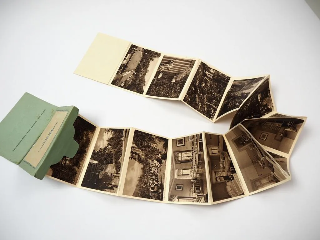 Leporello Bilder Kinderheim Haus Hindenburg Volkswohlfahrt Schlangenbad 1930er J.