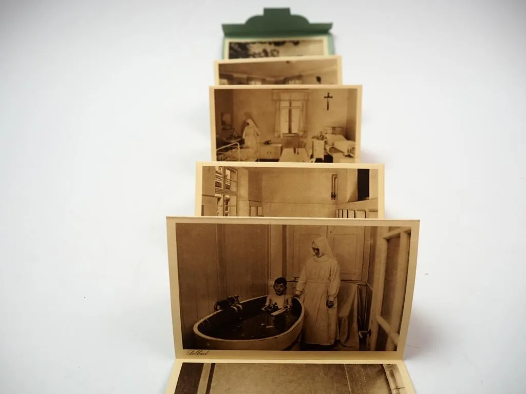 Leporello Bilder Kurheim Sanatorium Bad Dürrheim Baden-Württemberg 1930er Jahre