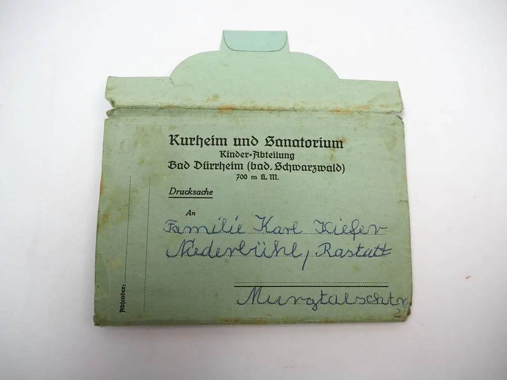 Leporello Bilder Kurheim Sanatorium Bad Dürrheim Baden-Württemberg 1930er Jahre