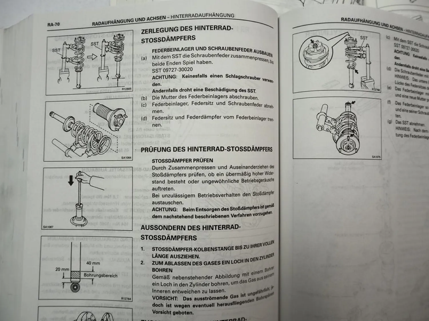 Lexus LS400 UCF20 ab 1994 Werkstatthandbuch Reparaturanleitung