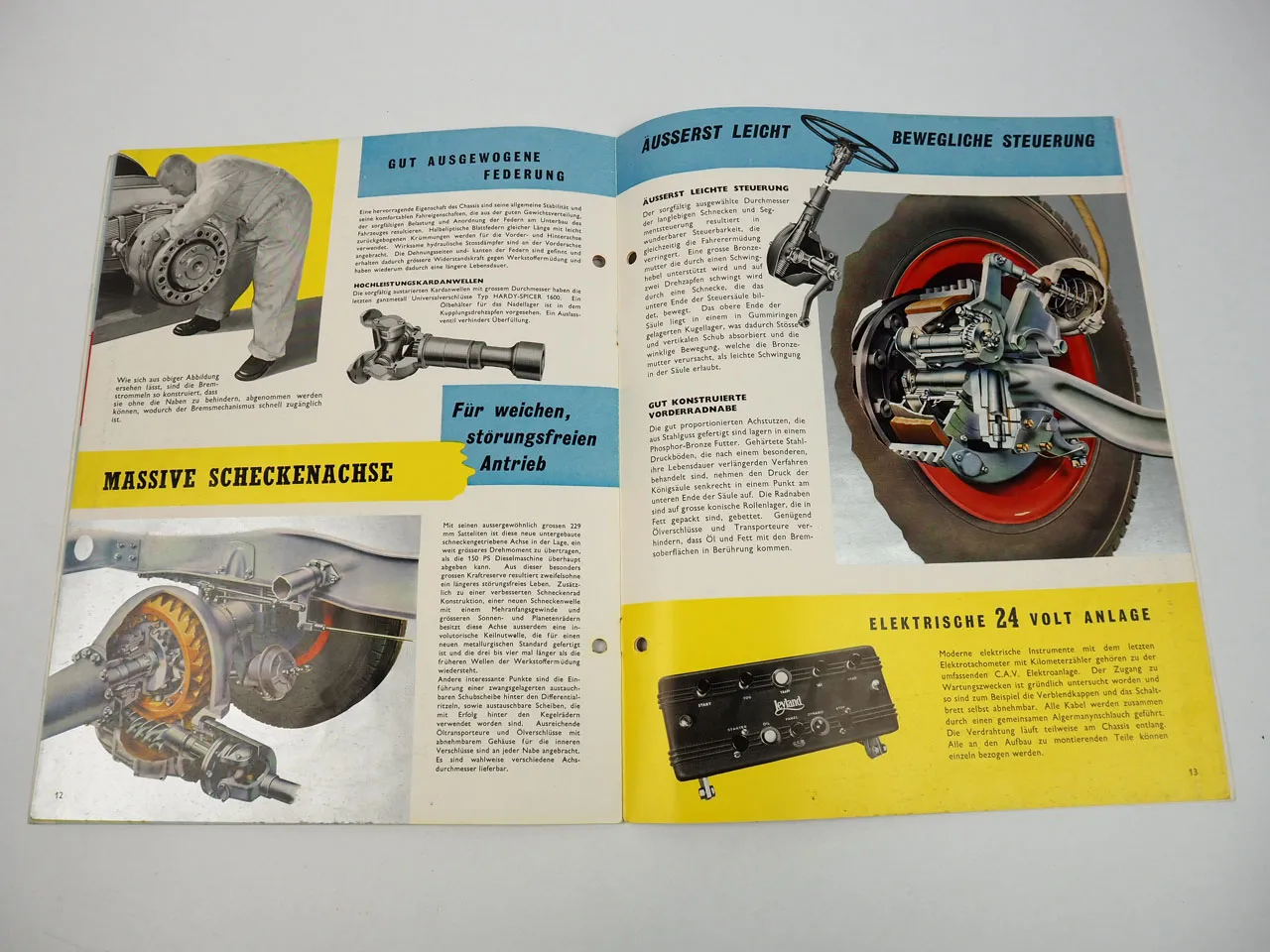 Leyland Royal Tiger Worldmaster Bus für glückliche Reisen Prospekt 1964 brochure