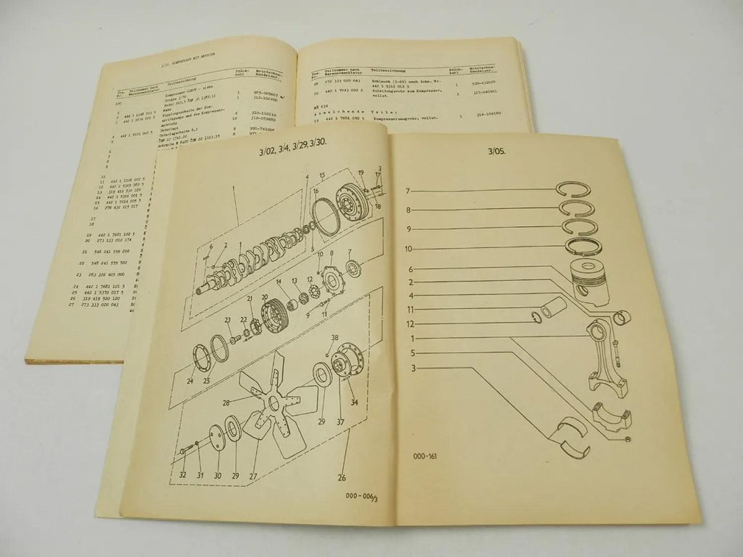 Liaz Sattelschlepper 100.421 bis 110.491 Ersatzteilliste 1987 Jablonec CSSR