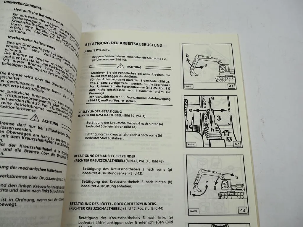 Liebherr A902 Litronic 356 357 Betriebsanleitung Bedienungsanleitung Wartung 93