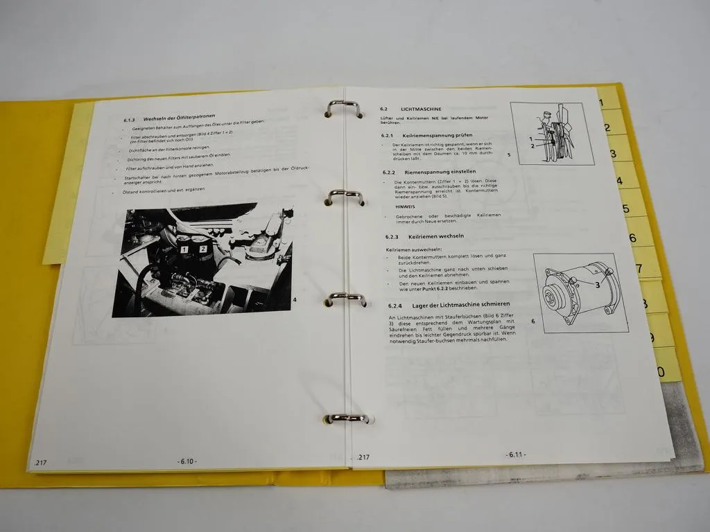 Liebherr HS852 HD Litronic Betriebsanleitung Ersatzteilliste 1995