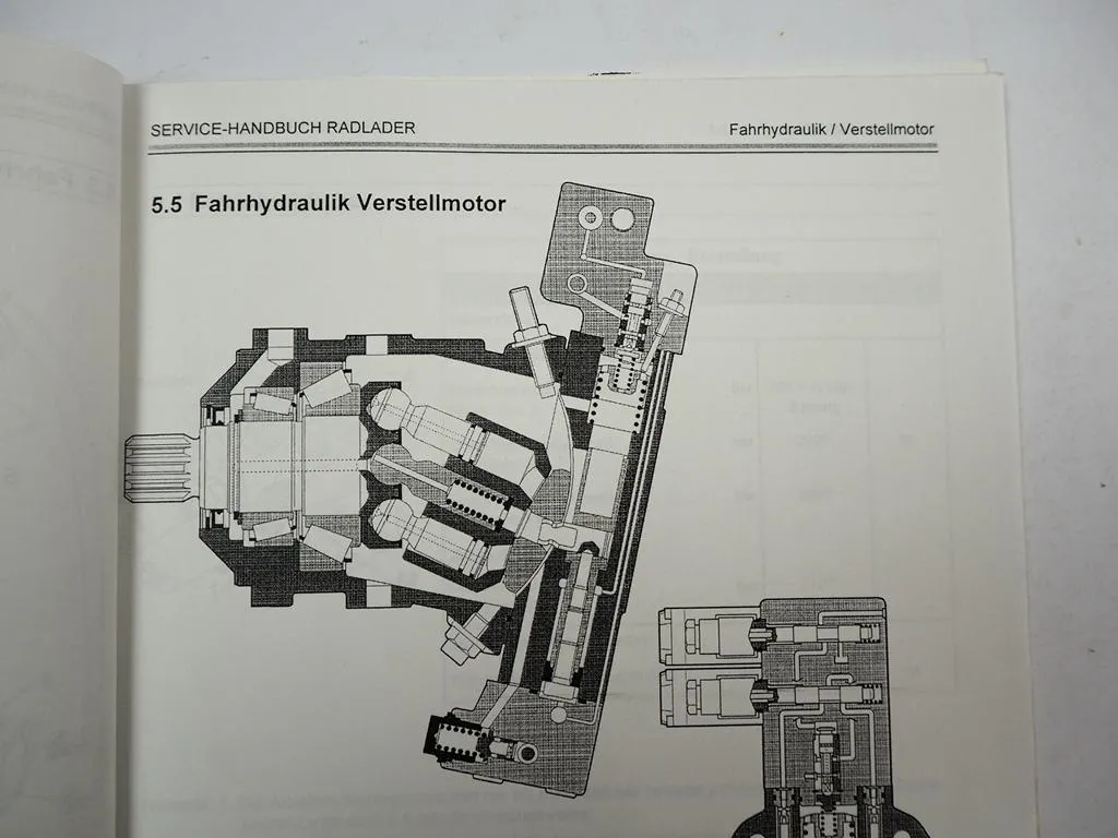 Liebherr L512 L514 Radlader Schulungshandbuch 1999