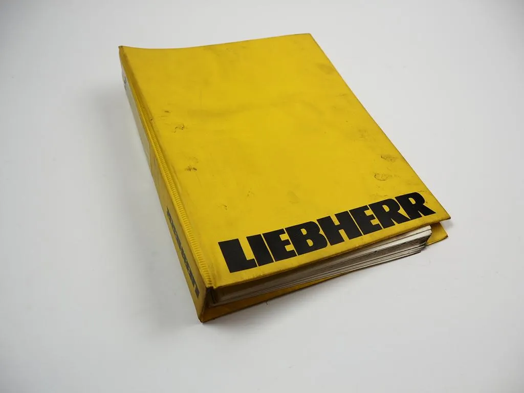 Liebherr PR731 CL 206 Planierraupe Ersatzteilliste Spare Parts List 1992