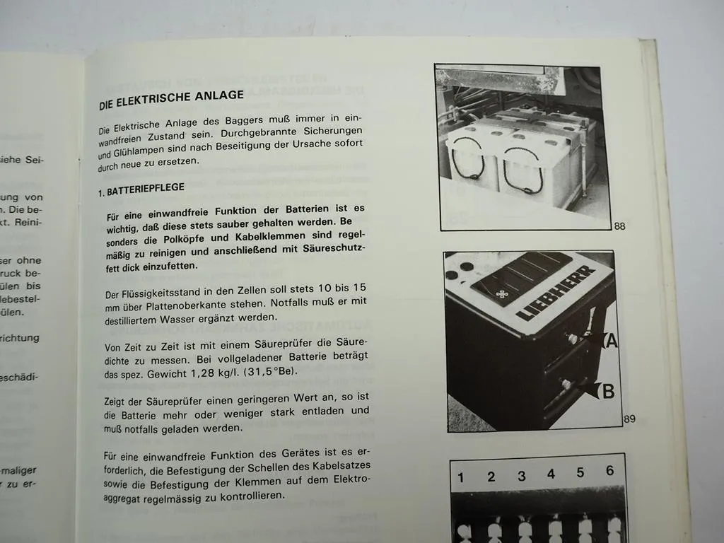 Liebherr R902 Hydraulik Raupenbagger Betriebsanleitung Wartung
