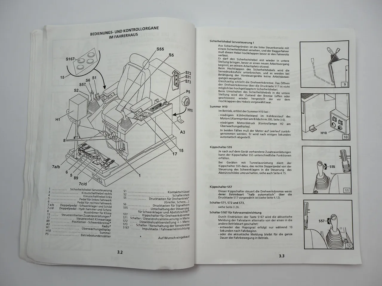 Liebherr R934 B Litronic Tunnel Betriebsanleitung Wartungsanleitung 2004