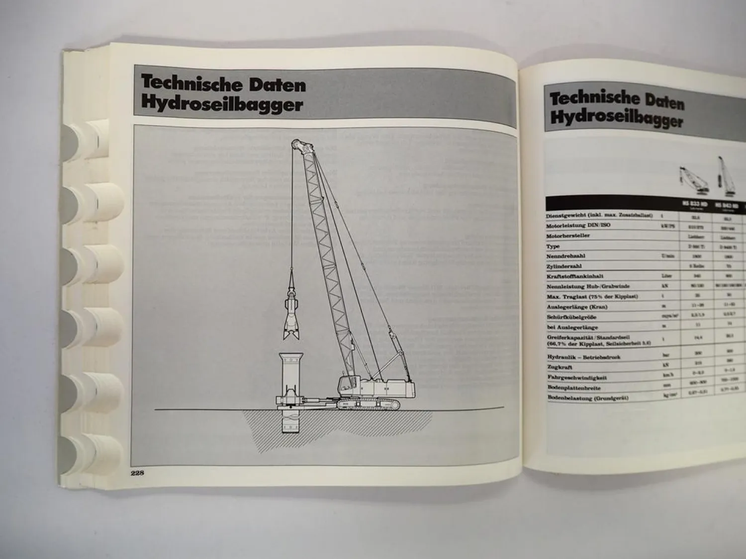 Liebherr Technisches Handbuch Erdbewegung 1995 Bagger Raupen Radlader Rohrleger