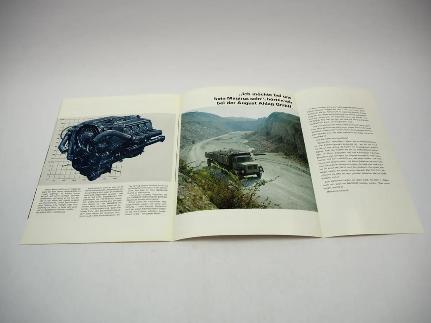 Magirus Deutz 230 D 22 K 6x4 AK 6x6 LKW Prospekt Technische Daten 09/1967